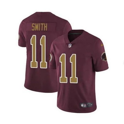 Men Washington Redskins #11 Alex Smith Nike Red Color Rush Limited NFL Jersey